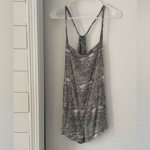 Acacia Snakeskin Overalls Short Small